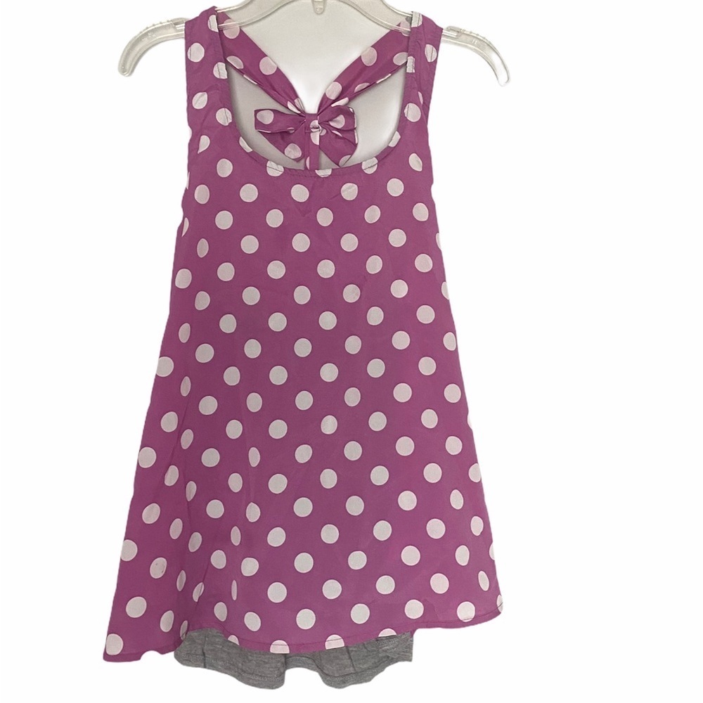 Bjewel Racerback sleeveless tank top purple grey